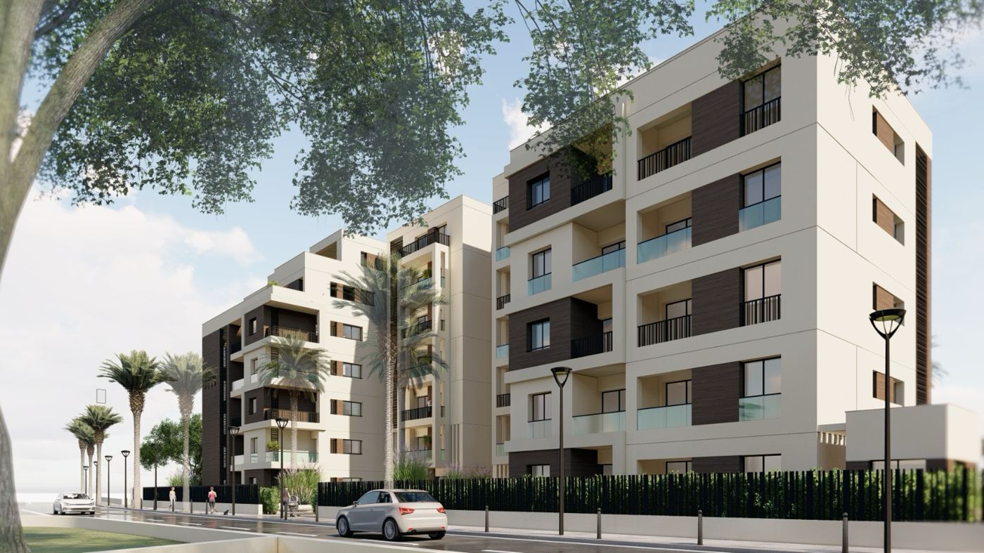Résidence Azur, vue de rue