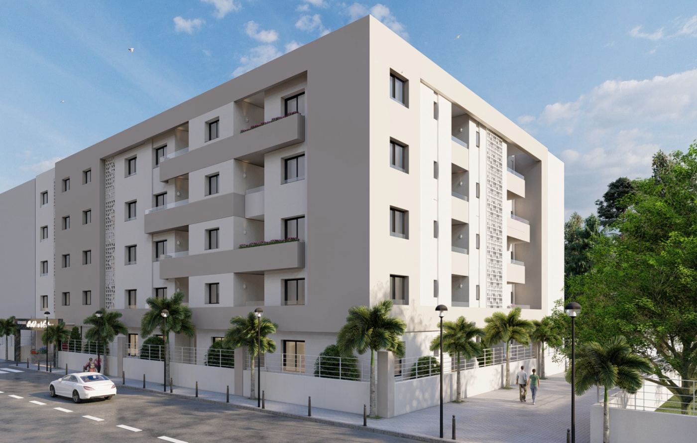 La Rose de Carthage, façade